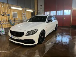 Vit Begagnad 2017 Mercedes C63S AMG AMG Kombi | 475 000 kr (Bra pris)