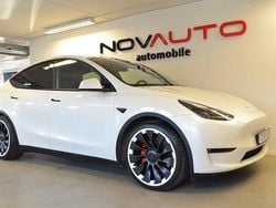 Pearl white Begagnad 2022 Tesla Model Y Performance SUV | 399 000 kr (Marknadspris)