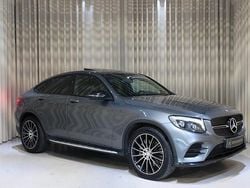 Grå Begagnad 2016 Mercedes GLC220 AMG line Sportkupé | 319 900 kr (Lite dyr)