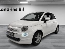 Vit Begagnad 2020 Fiat 500 Halvkombi | 129 300 kr (Marknadspris)
