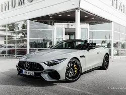Grå Begagnad 2022 Mercedes SL63 AMG AMG Cab | 1 529 000 kr (Superpris)