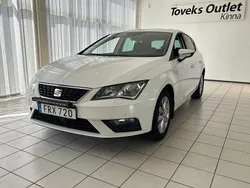 Vit (candyvit) Begagnad 2017 Seat Leon Style Kombi | 94 900 kr (Marknadspris)