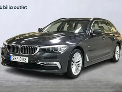 Grå Begagnad 2017 BMW 520 Luxury Line Kombi | 259 900 kr (Marknadspris)