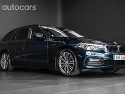 Blå Begagnad 2019 BMW 520 Sport Line Kombi | 318 750 kr (Lite dyr)