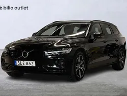 Svart Begagnad 2021 Volvo V60 R-Design Kombi | 339 900 kr (Marknadspris)