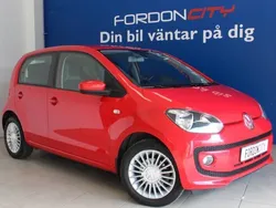 Röd Begagnad 2013 VW up! high up! Halvkombi | 79 900 kr (Lite dyr)