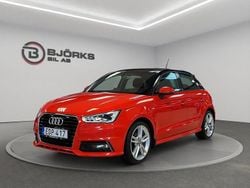 Röd Begagnad 2016 Audi A1 Sportback S-Line Halvkombi | 109 500 kr (Marknadspris)
