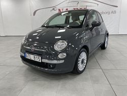 Grå Begagnad 2012 Fiat 500 Lounge Halvkombi | 59 900 kr (Marknadspris)