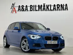 Blå Begagnad 2014 BMW 116 M Sport Halvkombi | 129 900 kr (Marknadspris)
