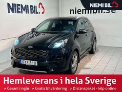Svart Begagnad 2018 Kia Sportage GT-Line SUV | 229 900 kr (Lite dyr)