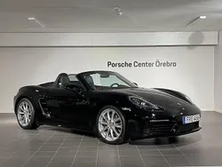 Svart Begagnad 2018 Porsche 718 Boxster Cab | 629 900 kr (Marknadspris)