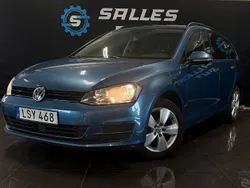 Blå Begagnad 2015 VW Golf VII Kombi | 101 900 kr (Bra pris)