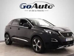 Svart Begagnad 2018 Peugeot 3008 GT-line SUV | 169 500 kr