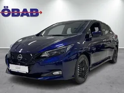 Mörkblå Begagnad 2022 Nissan Leaf N-Connecta Halvkombi | 238 900 kr (Marknadspris)