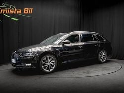 Svart Begagnad 2017 Skoda Superb LAURIN & KLEMENT Kombi | 234 900 kr (Marknadspris)