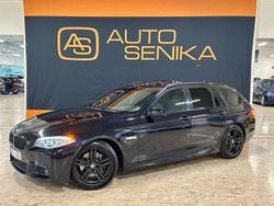 Svart Begagnad 2010 BMW 525 M Sport Kombi | 169 900 kr (Dyr)