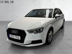 Vit Begagnad 2019 Audi A3 Sportback Proline Halvkombi | 179 900 kr (Bra pris)