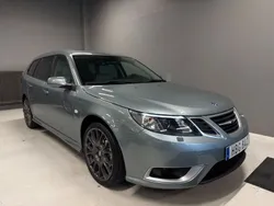 Ljusgrön Begagnad 2009 Saab 9-3 Aero Kombi | 199 900 kr