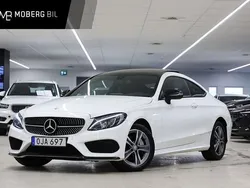 Vit Begagnad 2016 Mercedes C220 Night Sportkupé | 279 900 kr (Lite dyr)