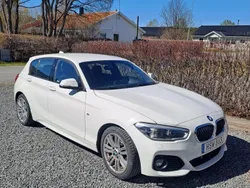 Vit Begagnad 2017 BMW 118 M Sport Halvkombi | 149 000 kr (Marknadspris)