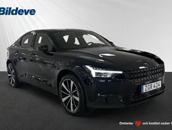 Svart Begagnad 2021 Polestar 2 Plus Sedan | 369 900 kr (Marknadspris)