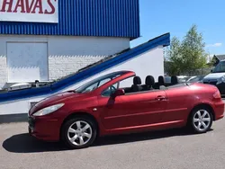 Röd Begagnad 2006 Peugeot 307 CC Cab | 49 500 kr (Marknadspris)
