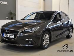 Brun Begagnad 2014 Mazda 3 Inclusive Halvkombi | 134 900 kr (Marknadspris)