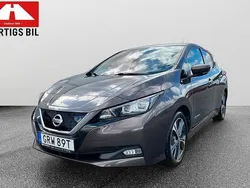 Brun Begagnad 2020 Nissan Leaf Tekna Halvkombi | 179 900 kr (Lite dyr)