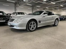 Ljusgrå Begagnad 2002 Mercedes SL500 Cab | 189 900 kr (Superpris)