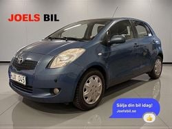 Blå Begagnad 2007 Toyota Yaris Halvkombi | 43 900 kr (Marknadspris)
