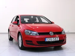 Röd Begagnad 2015 VW Golf VII Halvkombi | 78 900 kr (Bra pris)