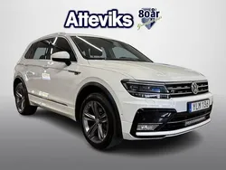 Vit Begagnad 2017 VW Tiguan R-line SUV | 225 000 kr (Lite dyr)