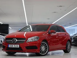 Röd Begagnad 2014 Mercedes A180 AMG line Kombi | 109 900 kr (Bra pris)