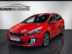 Röd Begagnad 2016 Kia Ceed Sportswagon GT-Line Kombi | 99 900 kr (Bra pris)