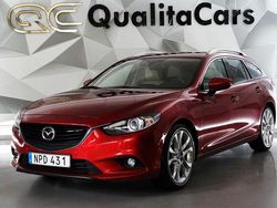 Röd Begagnad 2015 Mazda 6 Optimum Kombi | 139 800 kr (Lite dyr)
