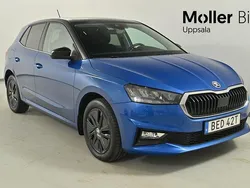 Blå (race blue metallic black) Begagnad 2023 Skoda Fabia Comfort Halvkombi | 159 900 kr (Bra pris)