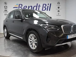 Grå Begagnad 2022 BMW X3 SUV | 489 500 kr (Marknadspris)