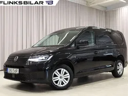 Svart (svart metallic) Begagnad 2022 VW Caddy Maxi Minibuss | 319 900 kr