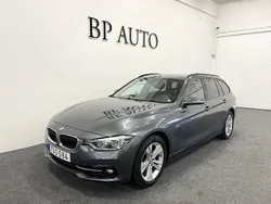 Grå Begagnad 2017 BMW 320 Sport Line Kombi | 159 900 kr (Bra pris)