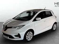 Vit (white) Begagnad 2021 Renault Zoe Zen Halvkombi | 169 900 kr (Bra pris)