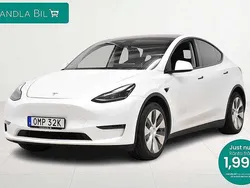 Vit Begagnad 2021 Tesla Model Y Long Range AWD SUV | 339 900 kr