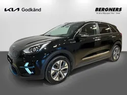 Svart (aurora black pearl) Begagnad 2021 Kia e-Niro Advance SUV | 269 900 kr (Lite dyr)