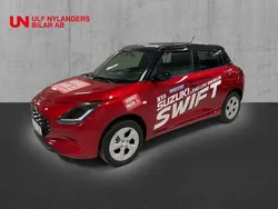 Röd (burning red/super black (p)) Ny 2024 Suzuki Swift Halvkombi | 297 998 kr (Dyr)