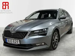 Grå Begagnad 2018 Skoda Superb LAURIN & KLEMENT Kombi | 249 900 kr (Lite dyr)
