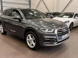 Grå Begagnad 2017 Audi Q5 S-Line SUV | 267 900 kr (Marknadspris)