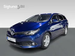 Mörkblå Begagnad 2017 Toyota Auris Touring Sports Kombi | 155 900 kr (Marknadspris)