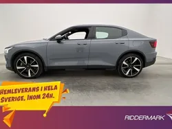 Grå Begagnad 2021 Polestar 2 Long Range Dual motor Sedan | 319 700 kr (Marknadspris)