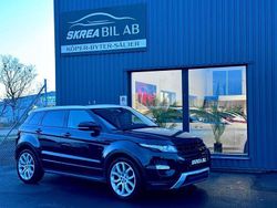 Svart Begagnad 2013 Land Rover Range Rover evoque Dynamic SUV | 149 900 kr (Bra pris)