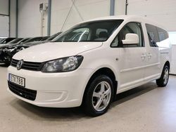Vit Begagnad 2015 VW Caddy Maxi Minibuss | 149 800 kr
