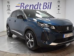 Blå Begagnad 2022 Peugeot 3008 GT SUV | 259 500 kr (Marknadspris)